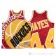 Camiseta Elvin Hayes #44 Houston Rockets Mitchell & Ness Big Face Rojo