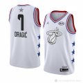 Camiseta Goran Dragic #7 All Star 2019 Miami Heat Blanco