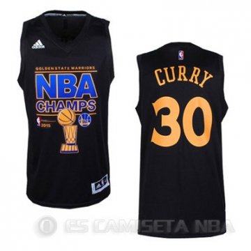 Camiseta Iguodala Curry #30 2014 Campeon Final Negro