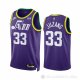 Camiseta Johnny Juzang #33 Utah Jazz Classic 2023-24 Violeta