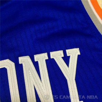 Camiseta Knicks #7 Anthony Azul