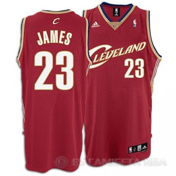 Camiseta Lebron James #23 Cleveland Cavaliers Rojo
