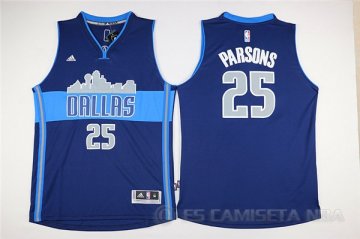 Camiseta Parsons #25 Dallas Mavericks Azul