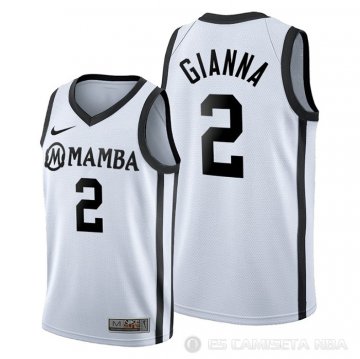 Camiseta Memorial Gianna #2 Primary Mamba Blanco