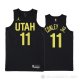 Camiseta Mike Conley Jr. #11 Utah Jazz Statement 2022-23 Negro