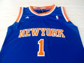 Camiseta Stoudemire #1 New York Knicks Azul
