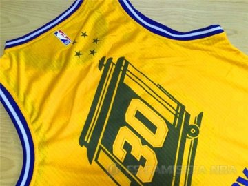 Camiseta city Curry #30 Golden State Warriors