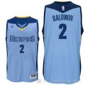 Camiseta Baldwin #2 Memphis Grizzlies Azul
