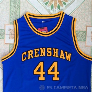 Camiseta Bryant #44 Escuela Secundaria Crenshaw Azul