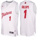 Camiseta Chauncey Billups #1 Detroit Pistons Navidad 2016 Blanco