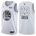 Camiseta Draymond Green #23 All Star 2018 Warriors Blanco