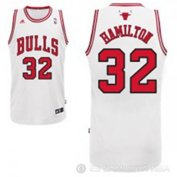 Camiseta Hamilton #32 Chicago Bulls Blanco