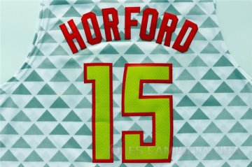 Camiseta Horford #15 Atlanta Hawks Blanco
