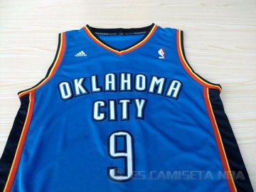 Camiseta Ibaka #9 Oklahoma City Thunder Azul