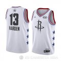 Camiseta James Harden #13 All Star 2019 Houston Rockets Blanco