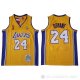 Camiseta Kobe Bryant #24 Los Angeles Lakers 2009 Finals Amarillo