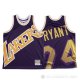 Camiseta Kobe Bryant #24 Los Angeles Lakers Mitchell & Ness Big Face Violeta
