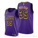 Camiseta Reggie Bullock #35 Los Angeles Lakers Ciudad Violeta