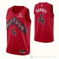 Camiseta Scottie Barnes #4 Toronto Raptors Icon 2020-21 Rojo