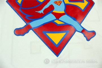 Camiseta Superman #23 Flightman Blanco