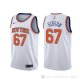 Camiseta Taj Gibson #67 New York Knicks Association Blanco