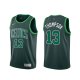 Camiseta Tristan Thompson NO 13 Boston Celtics Earned 2020-21 Verde