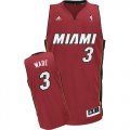 Camiseta Wade #3 Miami Heat Rojo