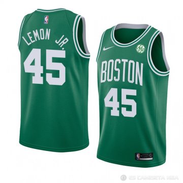 Camiseta Walter Lemon JR. #45 Boston Celtics Icon 2018 Verde.