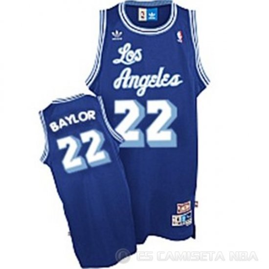 Camiseta Baylor #22 Los Angeles Lakers Retro Azul - Haga un click en la imagen para cerrar