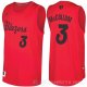 Camiseta C.J. Mccollum #3 Portland Trail Blazers Navidad 2016 Rojo