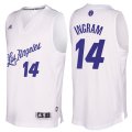 Camiseta Christmas Day Los Angeles Lakers Ingram #14 Blanco 2016