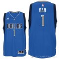 Camiseta Dad #1 Dallas Mavericks Dia del Padre Azul