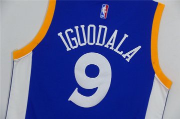 Camiseta Golden State Warriors Iguodala #9 Azul 2017