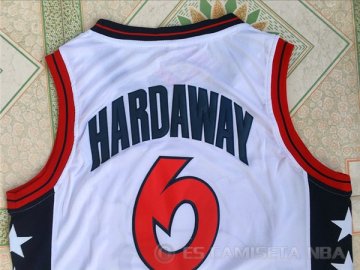 Camiseta Hardaway #6 USA 1996 Blanco
