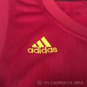 Camiseta Irving #2 Cleveland Cavaliers Autentico Navidad 2016-17 Rojo