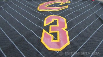 Camiseta Isaiah Thomas #3 Cleveland Cavaliers Statement 2017-18 Negro