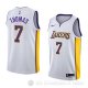 Camiseta Isaiah Thomas #7 Los Angeles Lakers Association 2018 Blanco