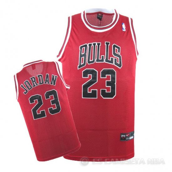Camiseta Jordan #23 Chicago Bulls Rojo - Haga un click en la imagen para cerrar