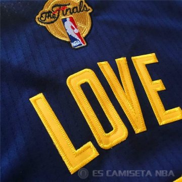 Camiseta Real Player Manga Corta #0 Cavaliers Bordado Edicion Love Azul Marino