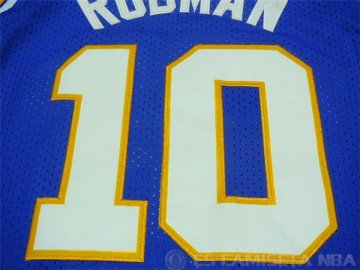 Camiseta Savages Rodman #10 NCAA Azul