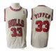 Camiseta Scottie Pippen #33 Chicago Bulls Retro Crema
