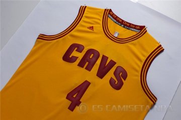 Camiseta Shumpert #4 Cleveland Cavaliers Amarillo Rev30