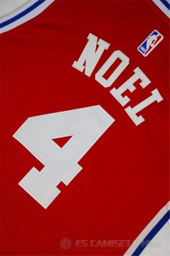 Camiseta Sixers Noel #4 Philadelphia 76ers Rojo