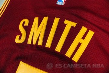 Camiseta Smith #5 Cleveland Cavaliers Rojo Rev30