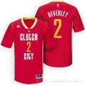 Camiseta Veverley #2 Houston Rockets Manga Corta Rojo