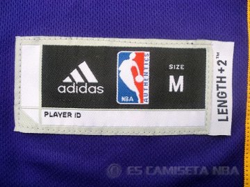 Camiseta Bryant #24 Los Angeles Lakers Violeta