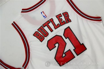 Camiseta Butler #21 Chicago Bulls Blanco