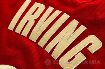 Camiseta Irving Christmas #2 Cleveland Cavaliers Rojo