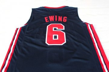 Camiseta Ewing #6 USA 1992 Negro
