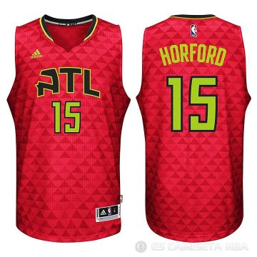 Camiseta Horford #15 Atlanta Hawks Rojo
